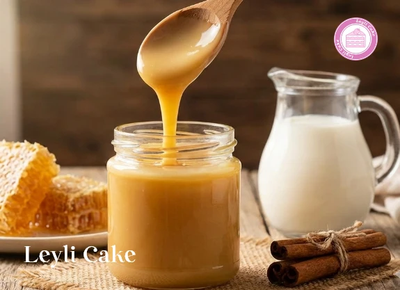 شیر عسلی دست ساز خانگی